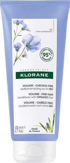 "Klorane" linų plaukų balzamas 150ml