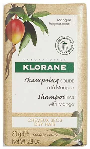 Klorane Mango kietasis šampūnas 80gr
