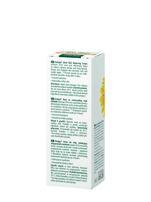 "Kneipp" intensyvus pėdų kremas nuo nuospaudų 50ml