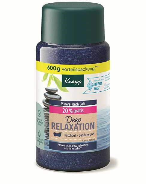 Kneipp Deep Relaxation vonios druska Vonios druska