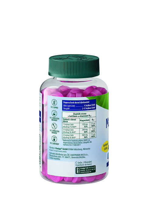 Kneipp Magnesium + B12 gummies 60 pcs