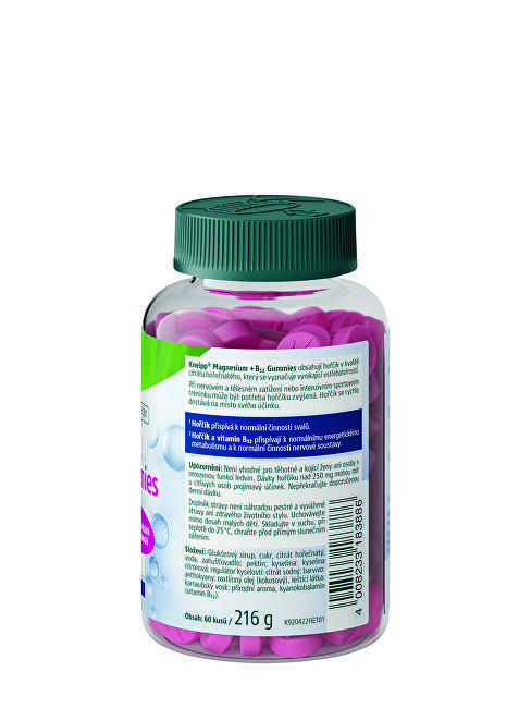 Kneipp Magnesium + B12 gummies 60 pcs