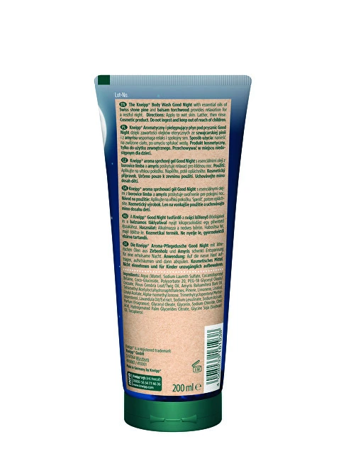 Kneipp Geros naktinis kūno gelis 200ml