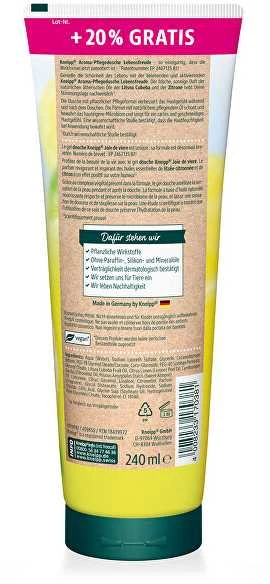 Kneipp Dušo želė Joy of life Aroma Dušo želė 240 ml