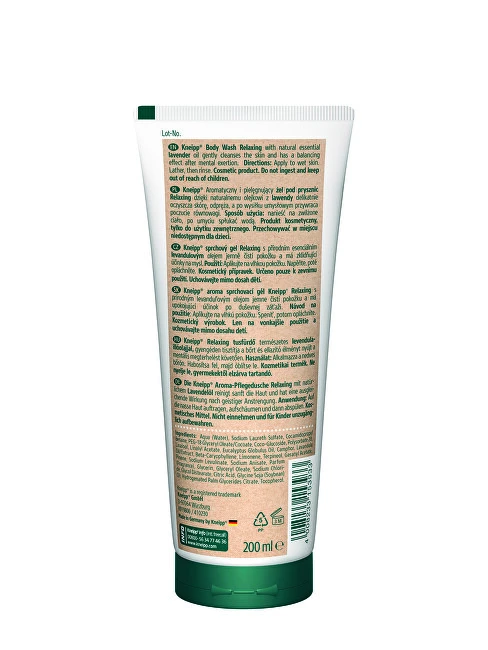 Kneipp Relaxing Dušo želė, 200 ml