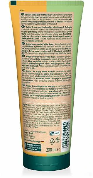 Kneipp Be Happy Aroma Kūno prausiklis Dušo želė 200 ml