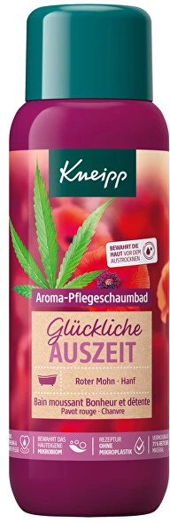Kneipp (DE) Kneipp, Glückliche Auszeit, Pianka do kąpieli, 400 ml (PRODUKT Z NIEMIEC)