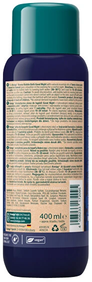 Kneipp putos voniai 400ml labos nakties