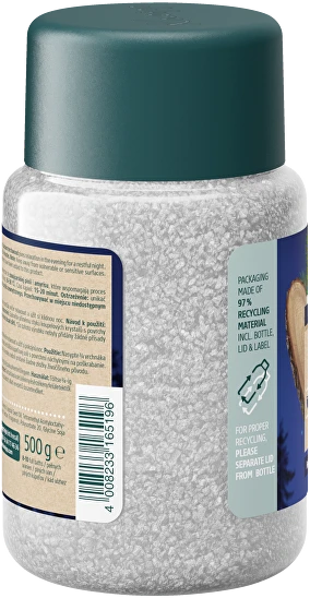 Kneipp Good Night mineralinė vonios druska unisex vonios druska, 500g
