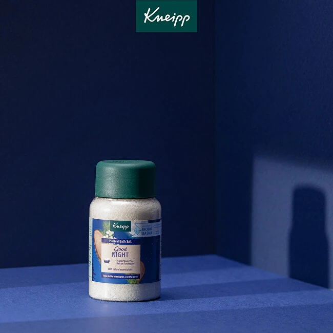 Kneipp Good Night mineralinė vonios druska unisex vonios druska, 500g