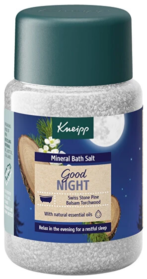 Kneipp Good Night mineralinė vonios druska unisex vonios druska, 500g