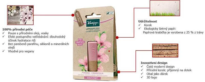 "Kneipp Sensitive Care" lūpų balzamas 1vnt