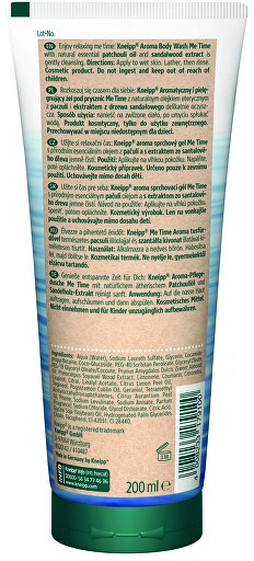Kneipp Me Time Aroma Kūno prausiklis Dušo želė 200 ml