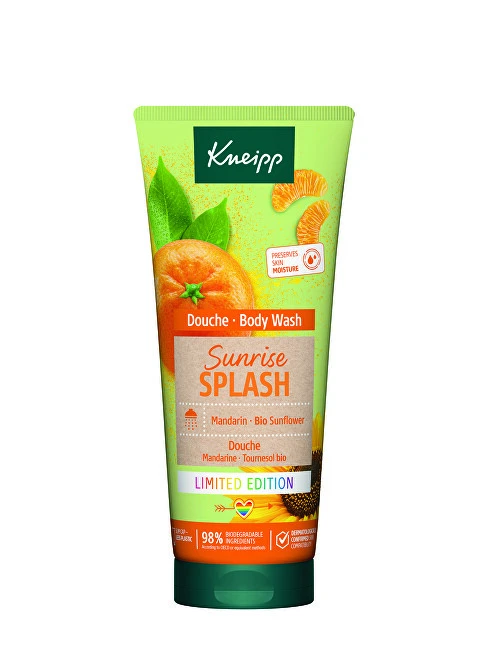 Kneipp Sunrise Splash Kūno prausiklis Dušo želė 200 ml