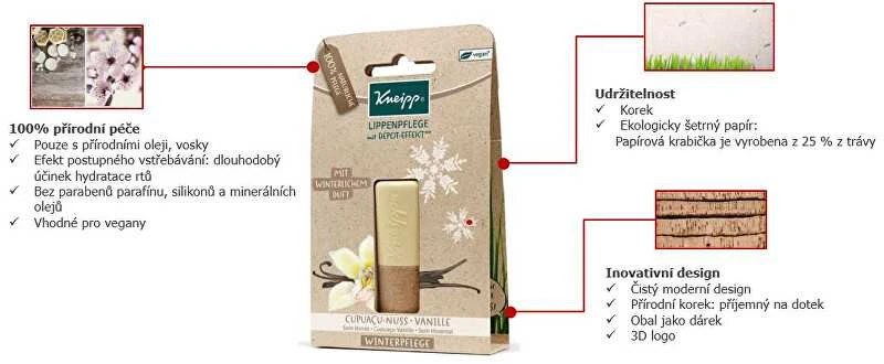 "Kneipp Extra Care" lūpų balzamas 4,7g