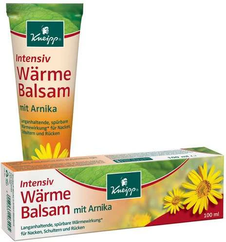 Kneipp Arnica Active intensyvaus šildymo balzamas