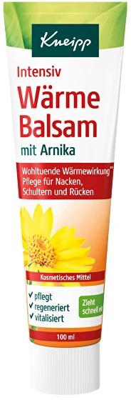 Kneipp Arnica Active intensyvaus šildymo balzamas