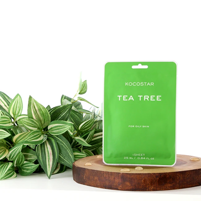 Kocostar Anti-blemish face mask Tea Tree Sheet Mask 25 ml
