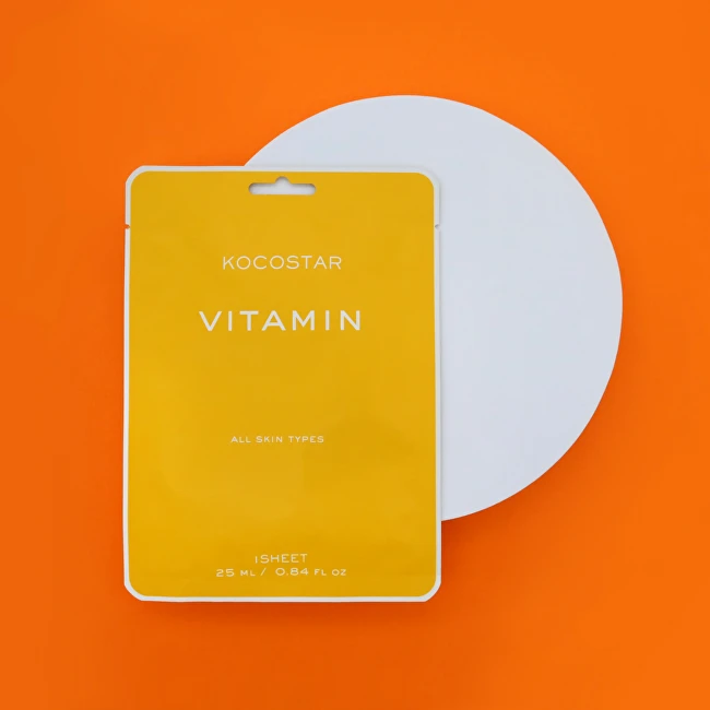 Kocostar Antioxidant face mask Vitamin Sheet Mask 25 ml