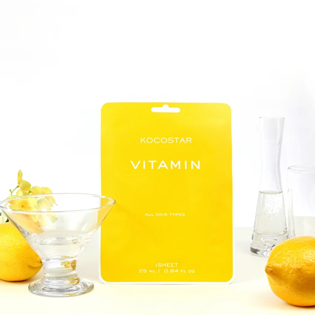 Kocostar Antioxidant face mask Vitamin Sheet Mask 25 ml