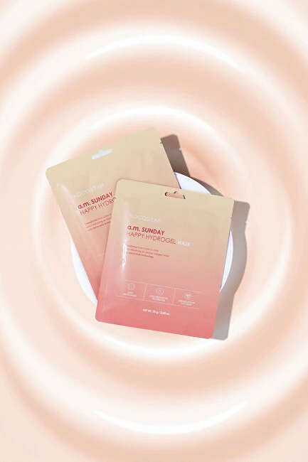 Kocostar Hydrating face mask am Sunday Happy Hydrogel Mask 25 g