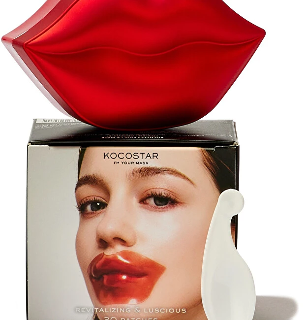 Kocostar Hydrogel lip mask Rose Lip Mask 20 pcs