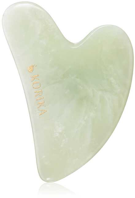 Korika Gua Sha stone made of žalias jade (Gua Sha Stone)