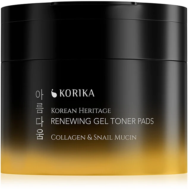 Korika Korean Heritage Renewing Gel Toneris Pads 70 pcs