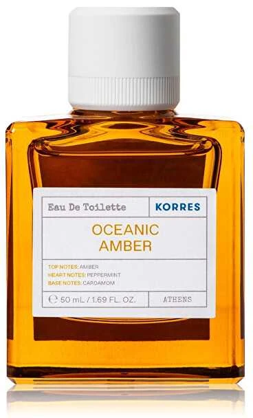 Korres Oceanic Amber EDT tualetinis vanduo vyrams, 50 ml