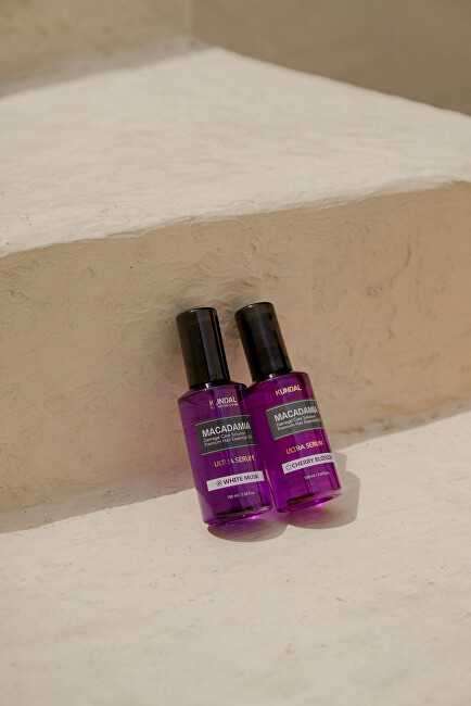 Kundal Macadamia Ultra Serum Cherry Blossom koncentruotas serumas plaukams, 100 ml