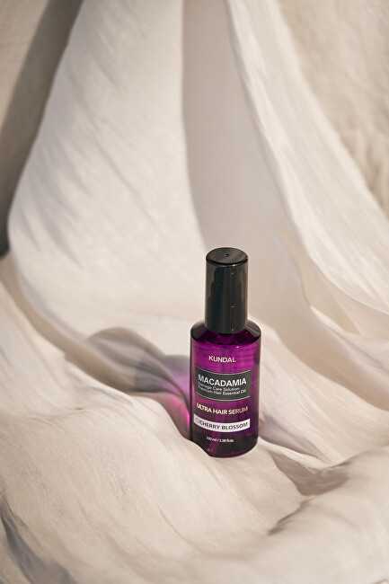 Kundal Macadamia Ultra Serum Cherry Blossom koncentruotas serumas plaukams, 100 ml