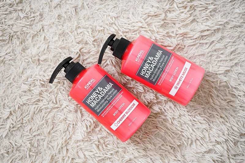 Kundal maitininantis Losjonas kūnui Honey & Macadamia Cherry Blossom (Losjonas kūnui) 500 ml