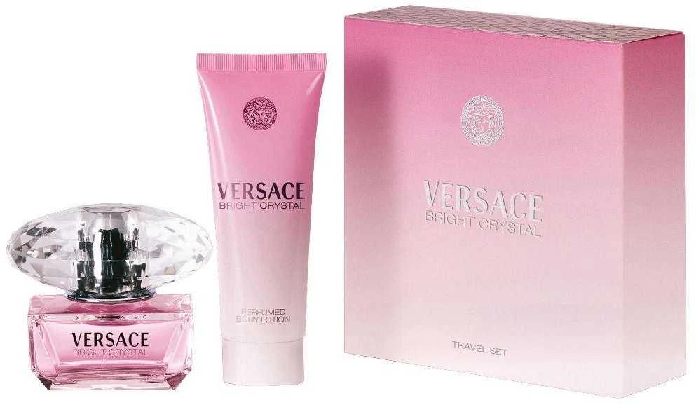 Kvepalų rinkinys moterims Versace Bright Crystal (EDT, 50 ml + kūno losjonas, 100 ml)