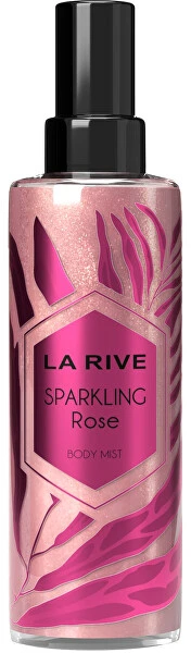 LA RIVE kūno dulksna su blizgesiu SPARKLING ROSE , 200 ml
