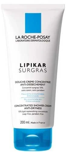 La Roche-Posay La Roche Lipikar Surgras Concentrated Shower-Kreminis kūno prausiklis, 400 ml