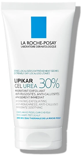 La Roche-Posay LRP Lipikar Lait Urea 30% Gel drėkinamasis kūno losjonas su šlapalu, 50 ml