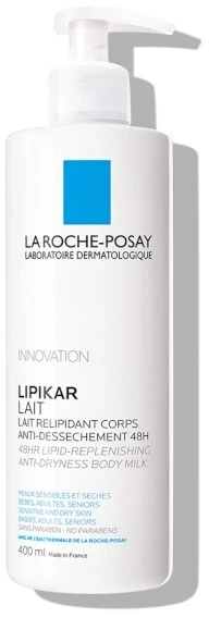 La Roche Posay Lipikar Replenshing Body Milk 48h drėkinamasis kūno pienelis, 750 ml