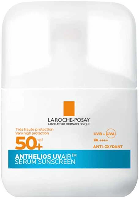 La Roche-Posay LRP Anthelios UVAIR Serum Sunscreen SPF 50+ kasdienis veido serumas, 50 ml