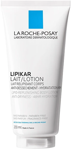 La Roche Posay Relicant Losjonas kūnui skirta sausai odai 48H Lipikar Lait (Anti Dryness Body Milk), 400 ml