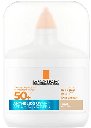 „La Roche-Posay LRP Anthelios UVAIR“ atspalvio serumas nuo saulės SPF 50+, 50 ml