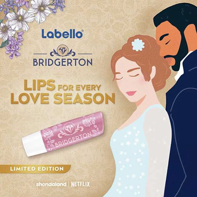 Labello Bridgerton Rose Meringue Lūpų balzamas 4.8 g