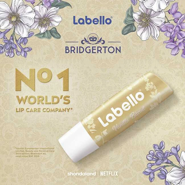 Labello Bridgerton Vanilla Biscuit Lūpų balzamas 4.8 g