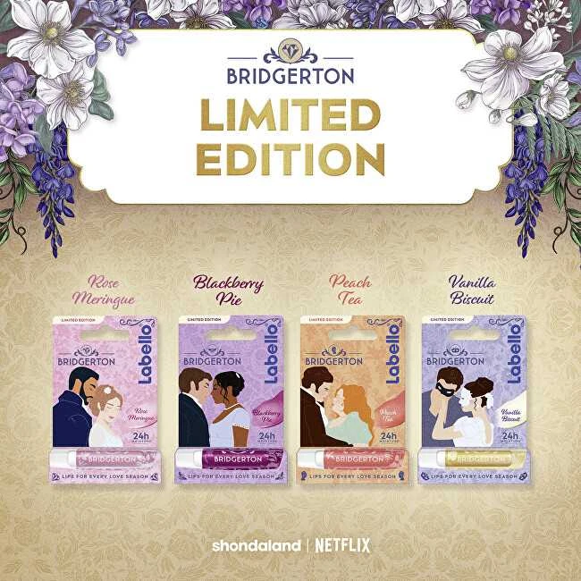 Labello Bridgerton Vanilla Biscuit Lūpų balzamas 4.8 g