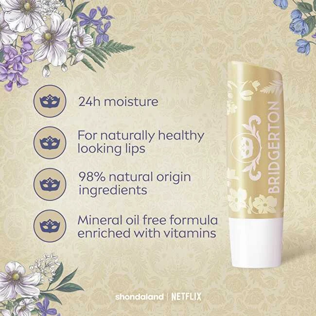 Labello Bridgerton Vanilla Biscuit Lūpų balzamas 4.8 g