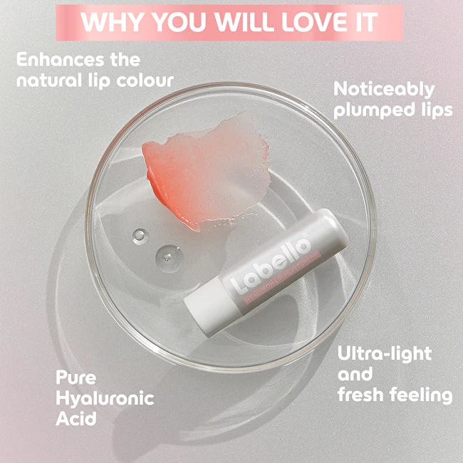 Labello Hyaluron Lip Moisture Plus Lūpų balzamas