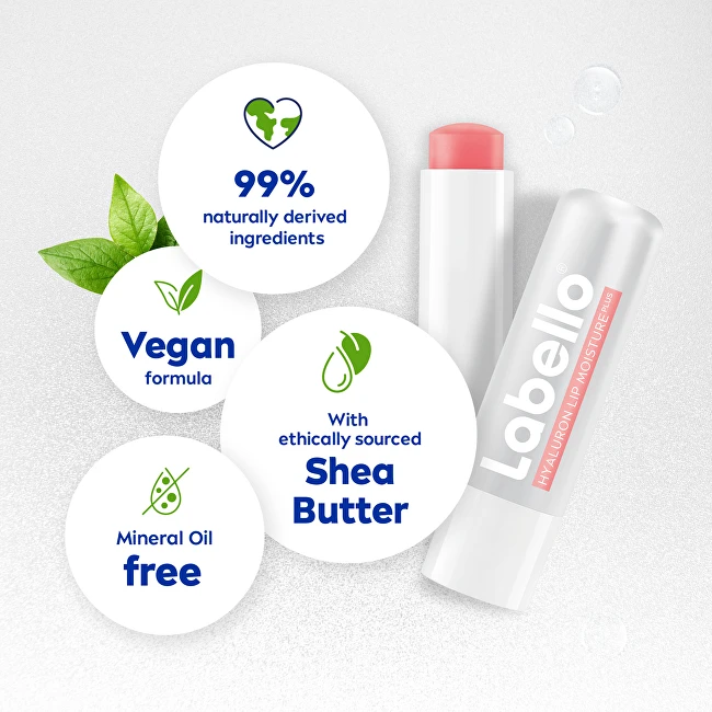 Labello Hyaluron Lip Moisture Plus Lūpų balzamas