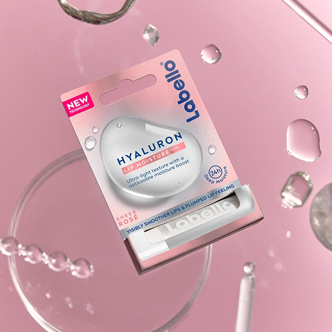 Labello Hyaluron Lip Moisture Plus Lūpų balzamas