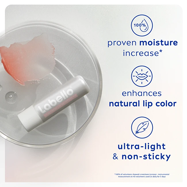 Labello Hyaluron Lip Moisture Plus Lūpų balzamas