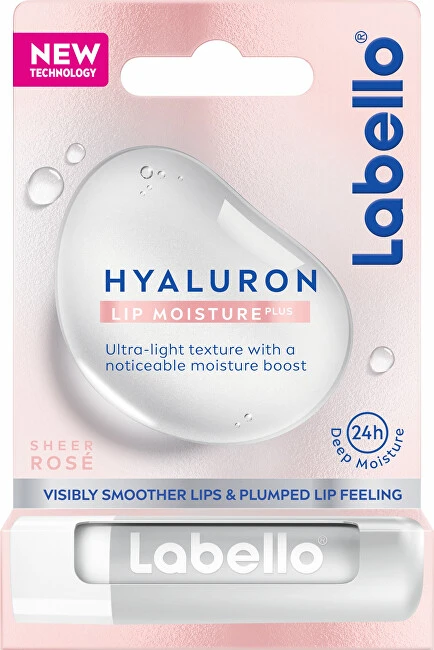 Labello Hyaluron Lip Moisture Plus Lūpų balzamas