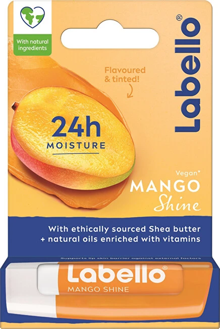 Labello Mango Shine Caring Lūpų balzamas 5.5 ml